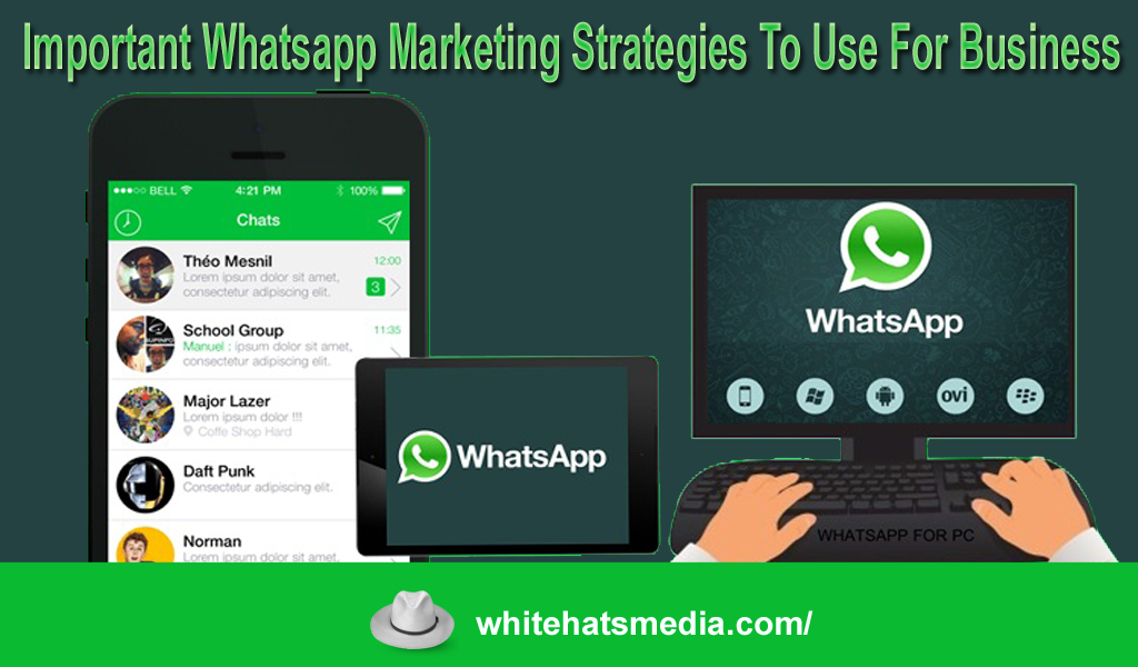 Important Whatsapp Marketing Strategies To Use For Business-Whatsapp marketing online-WhitehatsMedia